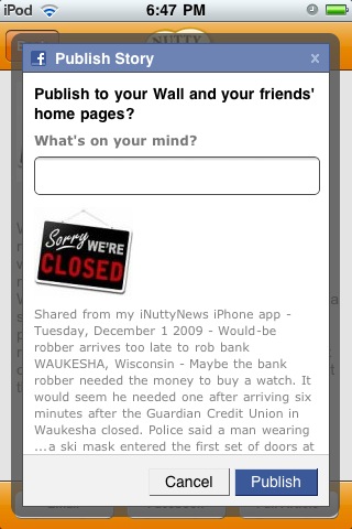 iPhone Screenshot 1